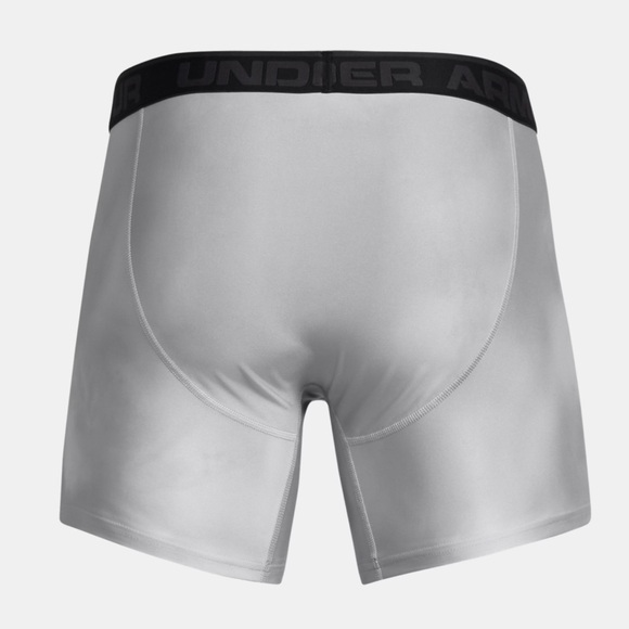 Under Armour Original Boxerjock 6” Boxer Brief Gray/Black Tights Mens Size 4XL - Picture 4 of 8